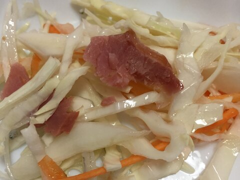 焼き豚と生野菜サラダ混ぜ！
